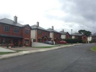 Completed houses Powerstown Way